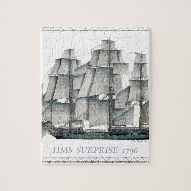 HMS-Überraschung 1796 (Vertikal)