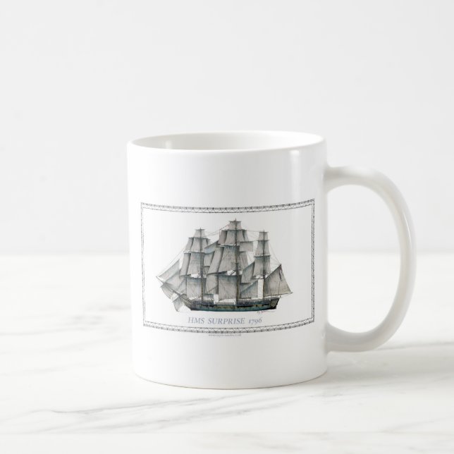 HMS-Überraschung 1796 Kaffeetasse (Rechts)