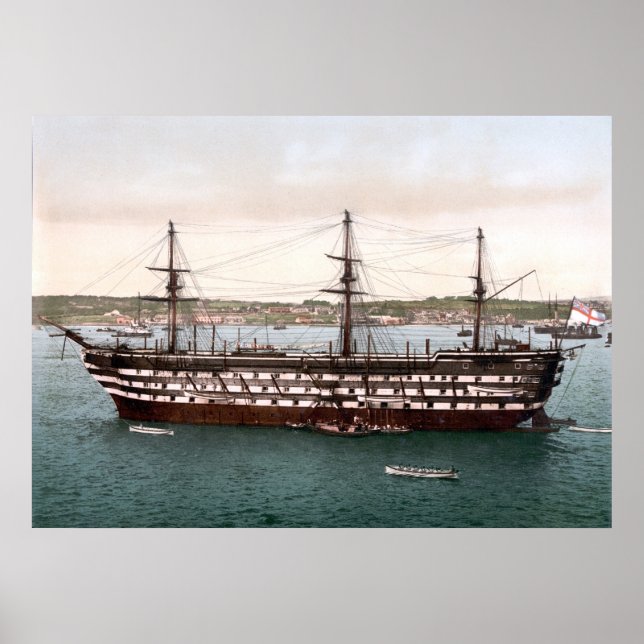 HMS unumstößlich Poster (Vorne)