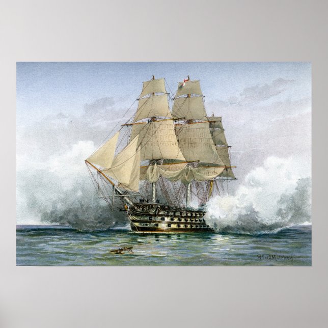 HMS Victory Poster (Vorne)