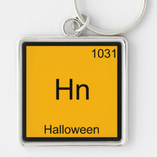 Hn - Halloween Lustiges Element Meme Chemie T-Shir Schlüsselanhänger