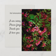 Hoʻoponopono-Gebet & botanische Blumenfotografie