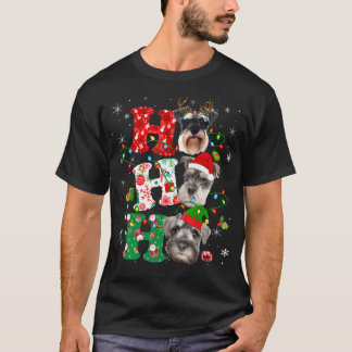 Ho3 Weihnachtsbeleuchtung Santa Elf Reindeer Schna T-Shirt