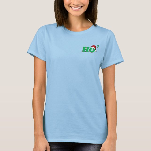 Ho 3 (Kubed) Weihnachts-Shirt T-Shirt (Vorderseite)