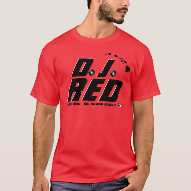 Ho Brah!..., D.J. RED Offizielles Shirt (Vorderseite)