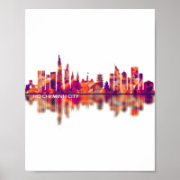 Ho Chi Minh City Vietnam Skyline