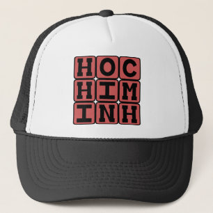 Ho Chi Minh, vietnamesischer kommunistischer Führe Truckerkappe
