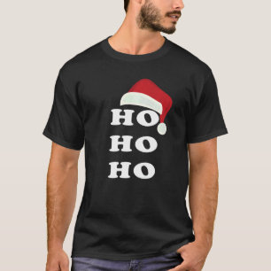 Ho Cubbed Ho zum Power Three Ho Ho Ho Christma T-Shirt