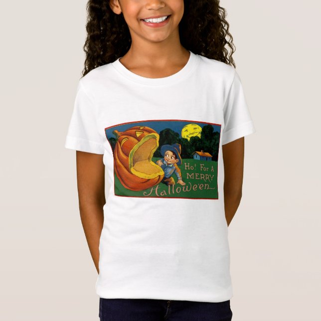 Ho! Ein frohes Halloween! T-Shirt (Vorderseite)