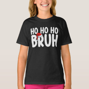 Ho Ho Bruder Lustiges Weihnachten Santa Ferien T-Shirt