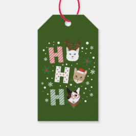 Ho Ho Cats Frohe Weihnachten Geschenkanhänger