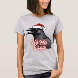 Ho Ho Crow Weihnachts-T - Shirt