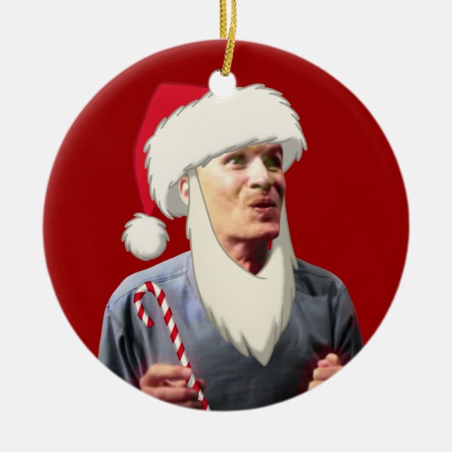 HO HO DE HO! KERAMIKORNAMENT (Vorne)