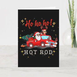 Ho ho Frisierte Auto Weihnachten Weihnachtsmann Re