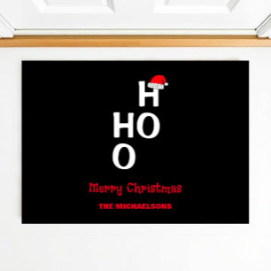 Ho Ho: Frohe Weihnachten Fußmatte