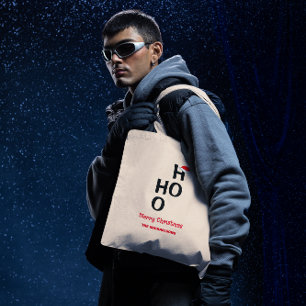 Ho Ho: Frohe Weihnachten Tragetasche