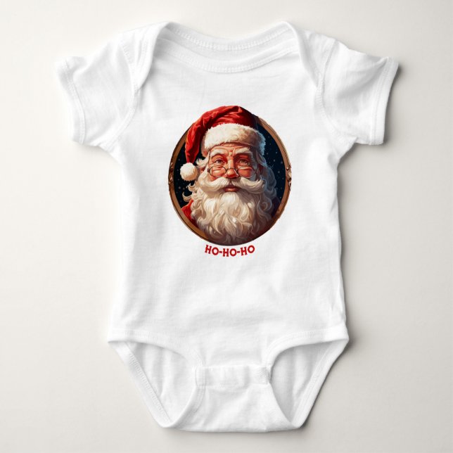 Ho Ho Glück Baby Strampler (Vorderseite)