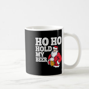 Ho Ho halten meine Biere ich lustig trinken Santa Kaffeetasse