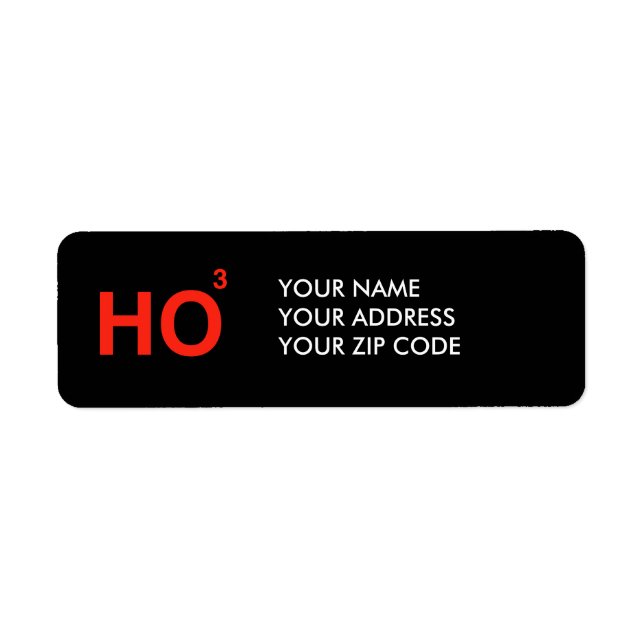 HO HO HO (Vorne)