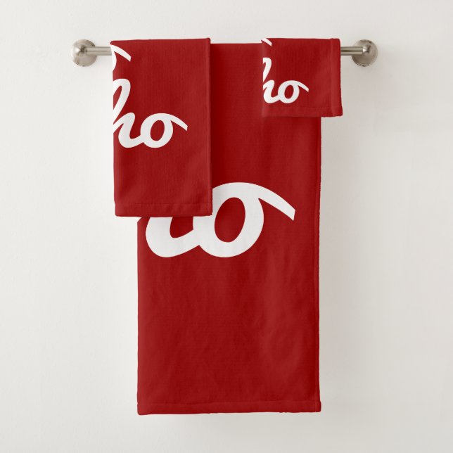 Ho-ho-ho Badhandtuch Set (Insitu)