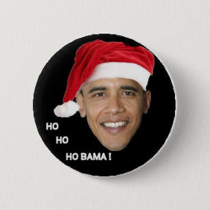 Ho Ho Ho Bama Button