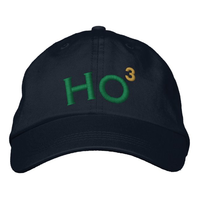 Ho Ho Ho Bestickte Kappe (Vorderseite)