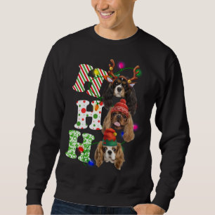 Ho Ho Ho Cavalier King Charles Spaniel Niedlich Ch Sweatshirt