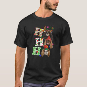 Ho Ho Ho Cavalier King Charles Spaniel Süßer Chris T-Shirt