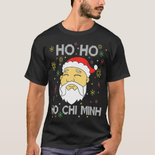 Ho Ho Ho Chi Minh asiatisch vietnamese Santa Claus T-Shirt