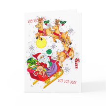 Ho! Ho! Ho! Christmas Card