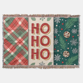 Ho Ho Ho Christmas Decke