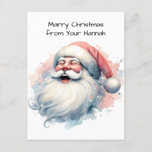 HO HO HO Christmas Feiertagspostkarte