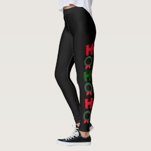 Ho Ho Ho Christmas Fun Leggings