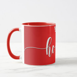 HO HO HO Christmas  Mug Tasse