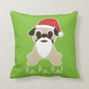 Ho, ho, ho ! Coussin de Noël du père noël de