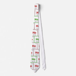 "Ho Ho Ho" Feiertags-periodische Tabellen-Krawatte Krawatte
