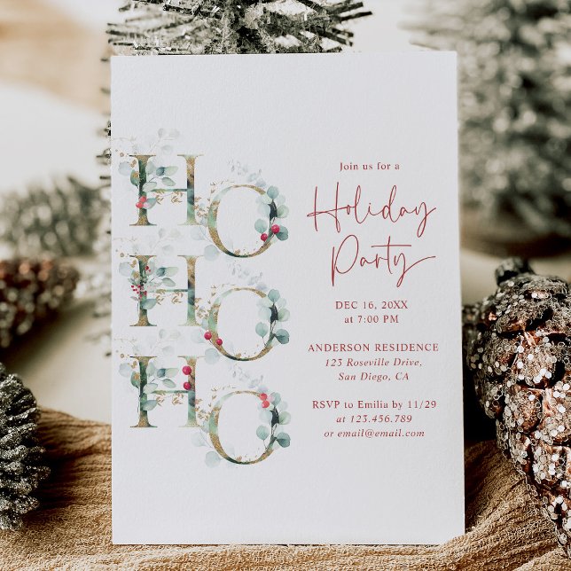 Ho Ho Ho Feio Einladung (Von Creator hochgeladen)