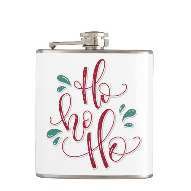 Ho Ho Ho Flachmann (Vorderseite)