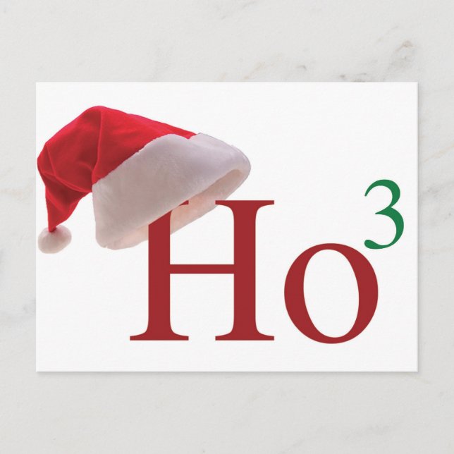 Ho Ho Ho frohe Weihnachten (Vorderseite)