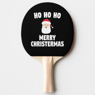 Ho Ho Ho Frohe Weihnachten Tischtennis Schläger