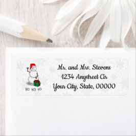 Ho Ho Ho Frohe Weihnachten Weihnachtsmann Niedlich