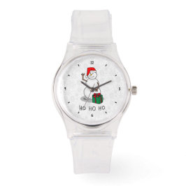Ho Ho Ho Frohe Weihnachten Weihnachtsmann Niedlich Armbanduhr