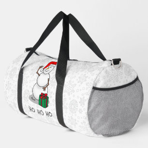 Ho Ho Ho Frohe Weihnachten Weihnachtsmann Niedlich Duffle Bag