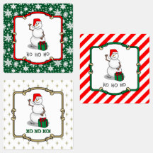 Ho Ho Ho Frohe Weihnachten Weihnachtsmann Niedlich