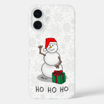 Ho Ho Ho Frohe Weihnachten Weihnachtsmann Niedlich