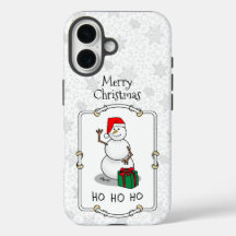 Ho Ho Ho Frohe Weihnachten Weihnachtsmann Niedlich