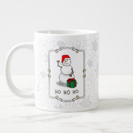 Ho Ho Ho Frohe Weihnachten Weihnachtsmann Niedlich Jumbo-Tasse