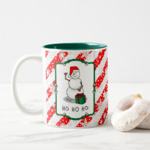 Ho Ho Ho Frohe Weihnachten Weihnachtsmann Niedlich