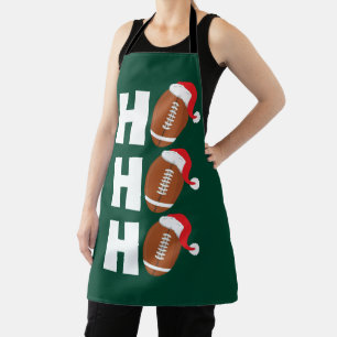 Ho Ho Ho Fußball   Lustiger Weihnachtszeit Humor Schürze