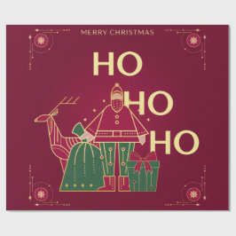 Ho ho ho geschenkpapier